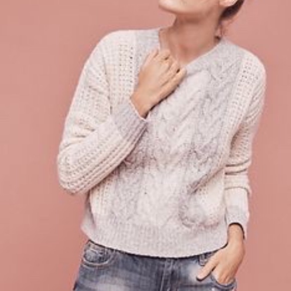 Anthropologie Sweaters - Anthropologie Sleeping On Snow Marie Sweater S